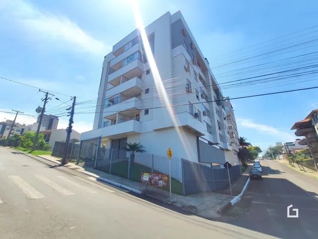 Fachada de um prédio residencial em Lajeado, Brasil.