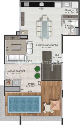 Apartamento com 3 dormitórios, foto 30