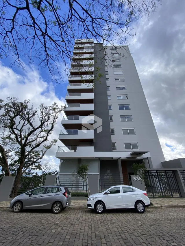 Fachada de um prédio residencial em Lajeado, Brasil.
