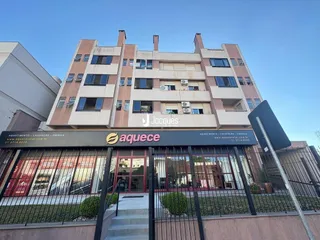 Fachada de um prédio residencial em Lajeado, Brasil.