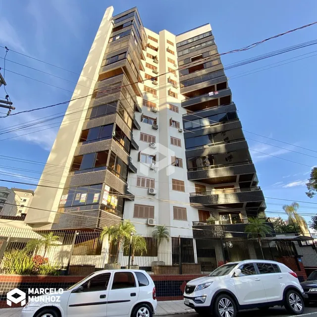 Fachada de um prédio residencial em Lajeado, Brasil.