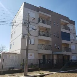Fachada de um prédio residencial em Lajeado, Brasil.