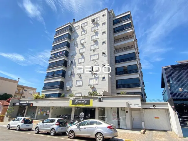 Fachada de um prédio residencial em Lajeado, Brasil.