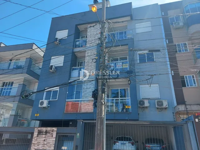 Fachada de um prédio residencial em Lajeado, Brasil.