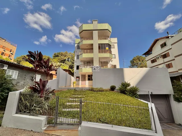 Fachada de um prédio residencial em Lajeado, Brasil.
