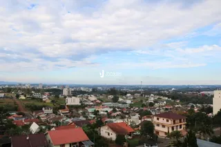 Vista aérea de uma área residencial em Lajeado, Brasil.