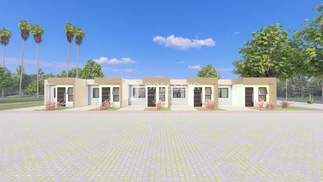 Casa geminada com 2 dormitórios