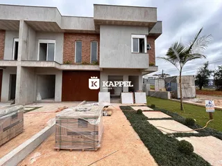 Fachada de um prédio residencial moderno em Lajeado, Brasil.