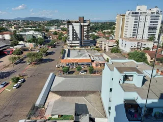Vista externa de uma edificação residencial em Lajeado, Brasil.