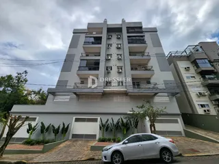 Fachada de um prédio residencial em Lajeado, Brasil.