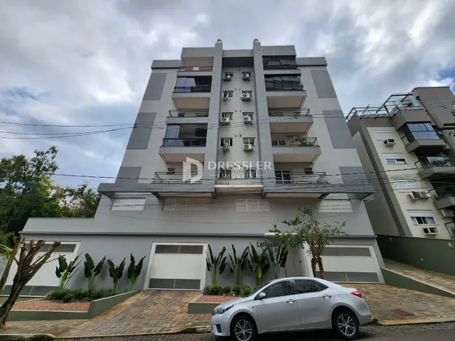 Fachada de um prédio residencial em Lajeado, Brasil.