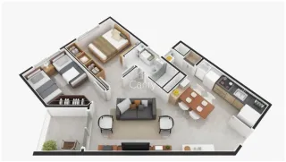 Apartamento com 2 dormitórios, foto 9