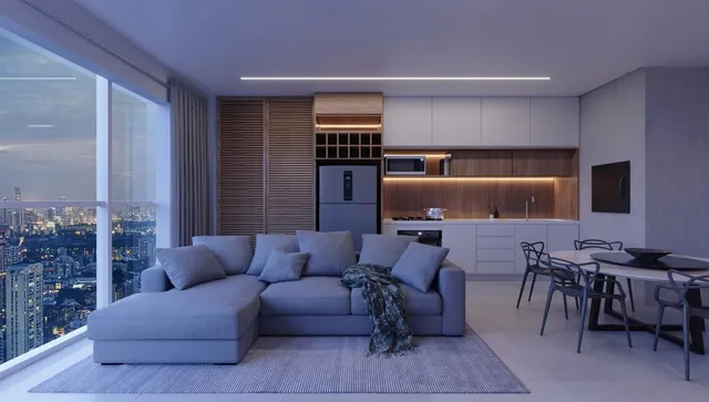 Apartamento com 1 dormitório, foto 2
