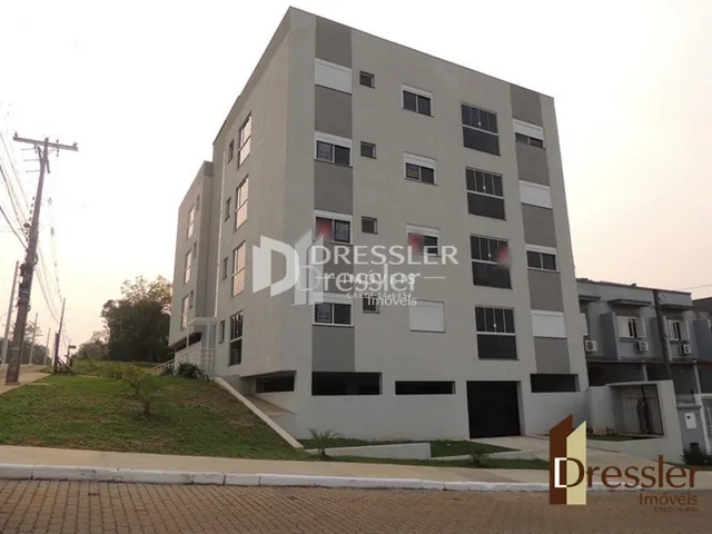 Fachada de um prédio residencial em Lajeado, Brasil.