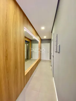 Corredor interno de uma propriedade em Lajeado, Brasil.