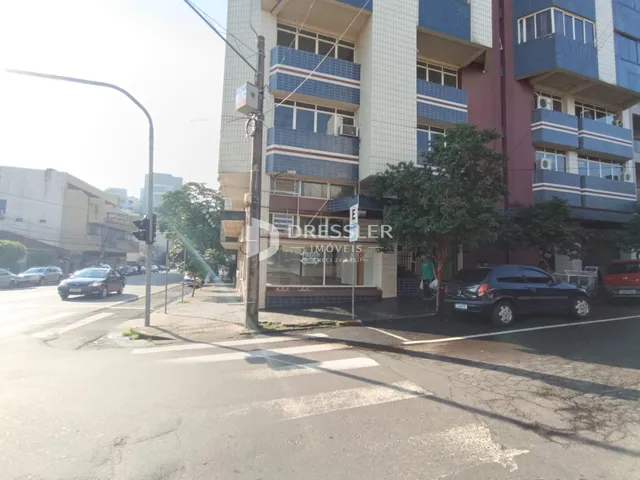 A fachada de um prédio residencial em Lajeado, Brasil.