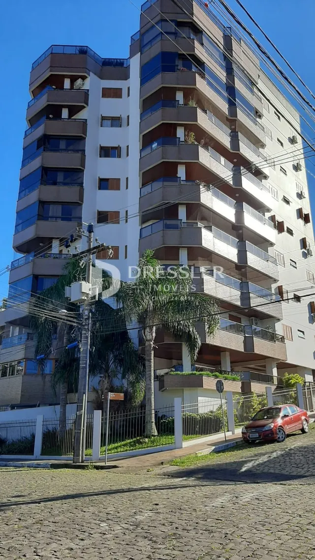 Fachada de um prédio residencial em Lajeado, Brasil.