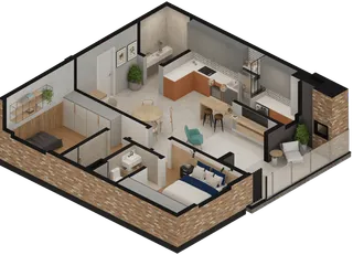 Apartamento com 2 dormitórios, foto 6
