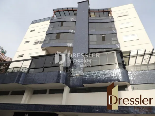 Fachada de um edifício residencial em Lajeado, Brasil.
