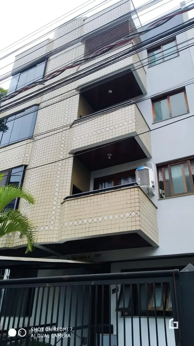 Fachada de um prédio residencial em Lajeado, Brasil.