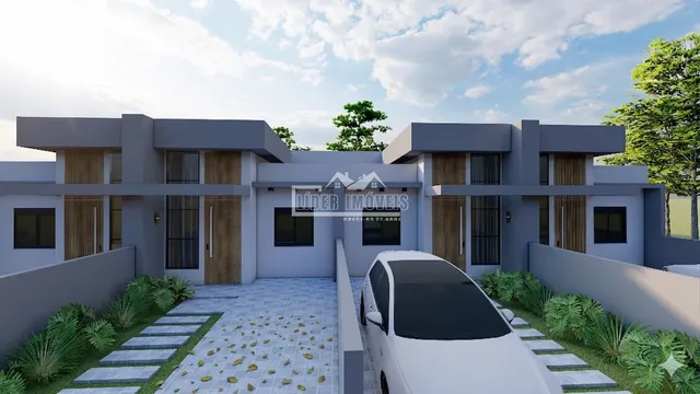 Casa geminada com 2 dormitórios