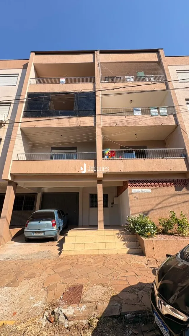 Fachada de um prédio residencial em Lajeado, Brasil.