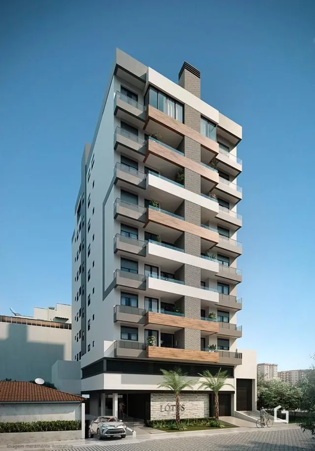 Fachada de um prédio residencial em Lajeado, Brasil.