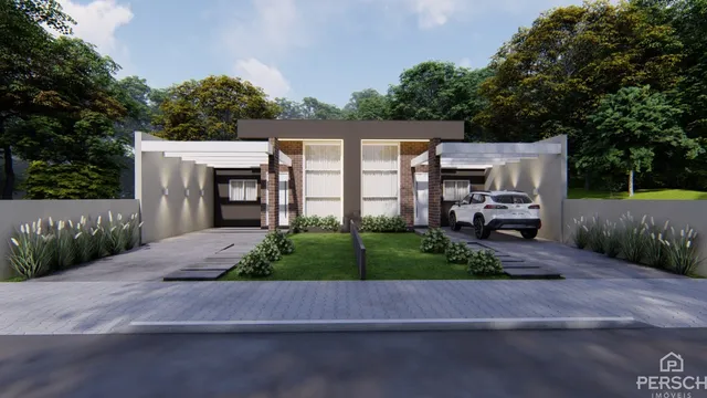 Casa geminada com 2 dormitórios