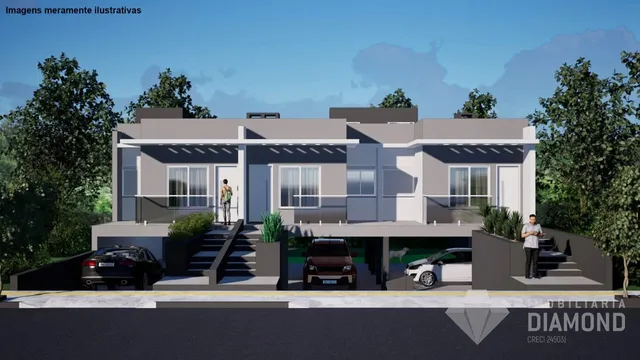 Casa geminada com 2 dormitórios