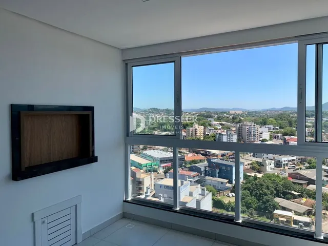 Vista da janela de um imóvel em Lajeado, Brasil.