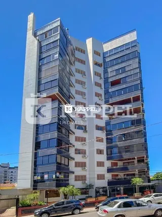 Fachada de um prédio residencial em Lajeado, Brasil.
