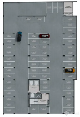 Planta baixa de um imóvel residencial em Lajeado, Brasil.