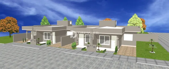 Casa geminada com 2 dormitórios