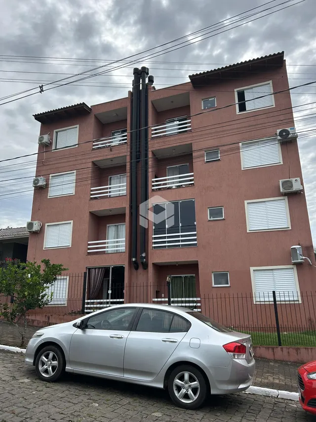Fachada de um prédio residencial em Lajeado, Brasil.
