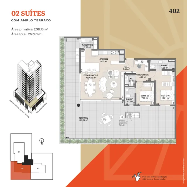 Apartamento com 2 dormitórios, foto 2