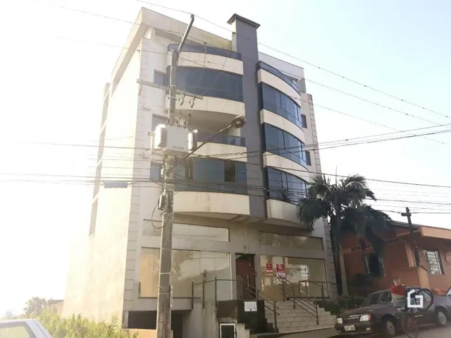Fachada de um prédio residencial em Lajeado, Brasil.