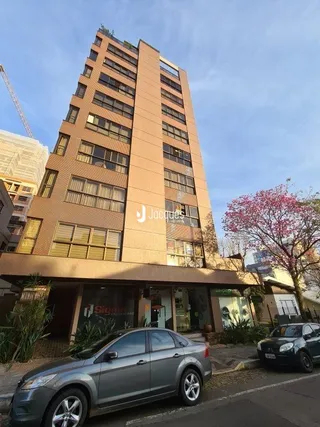 Fachada de um edifício residencial em Lajeado, Brasil.