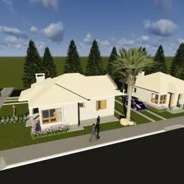Casa geminada com 2 dormitórios, foto 3
