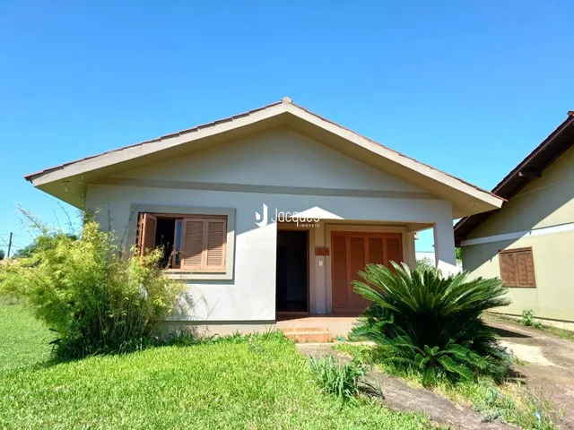 Fachada de uma casa em Lajeado, Brasil.
