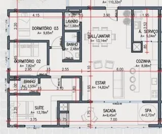 Apartamento com 3 dormitórios, foto 4