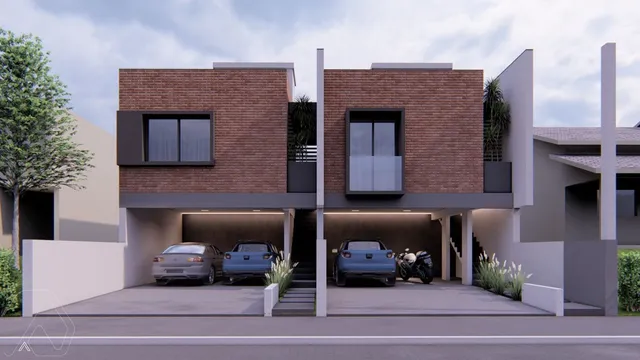 Casa geminada com 3 dormitórios