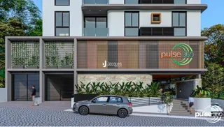 Fachada de um prédio residencial em Lajeado, Brasil.