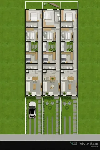 Casa geminada com 3 dormitórios, foto 7