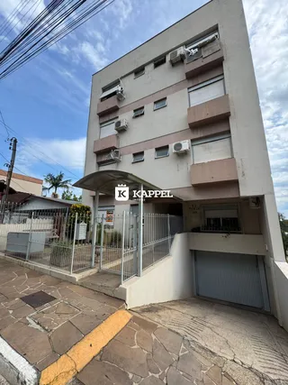 Fachada de um prédio residencial em Lajeado, Brasil.