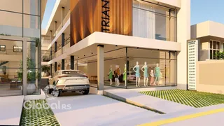 fachada moderna de um edifício residencial em Lajeado, Brasil.