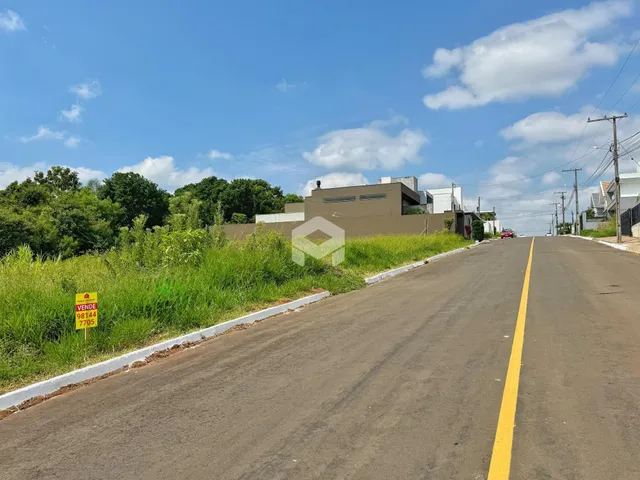 Vista da rua e propriedade em Lajeado, Brasil.