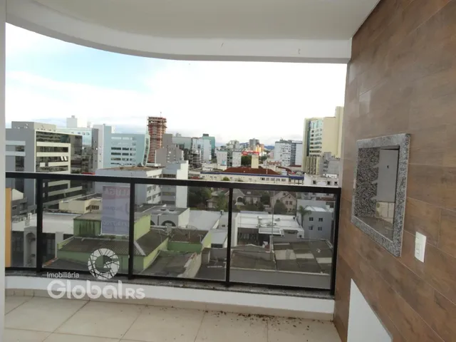 Vista da varanda com vista para a cidade de Lajeado.