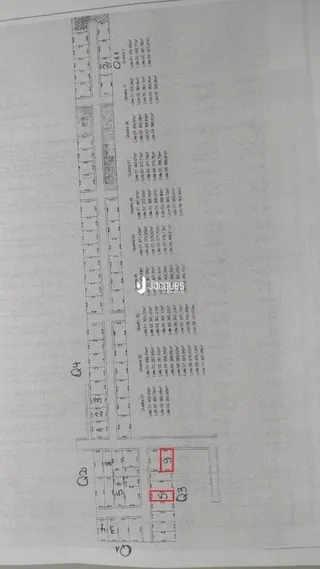 Desenho de planta baixa de uma propriedade em Lajeado.