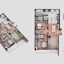 Apartamento com 2 dormitórios, foto 3