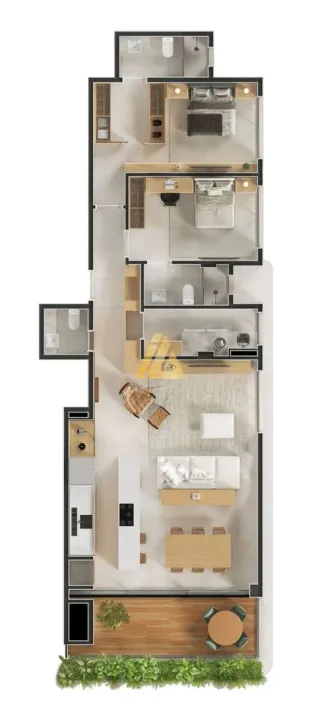 Apartamento com 2 dormitórios, foto 19